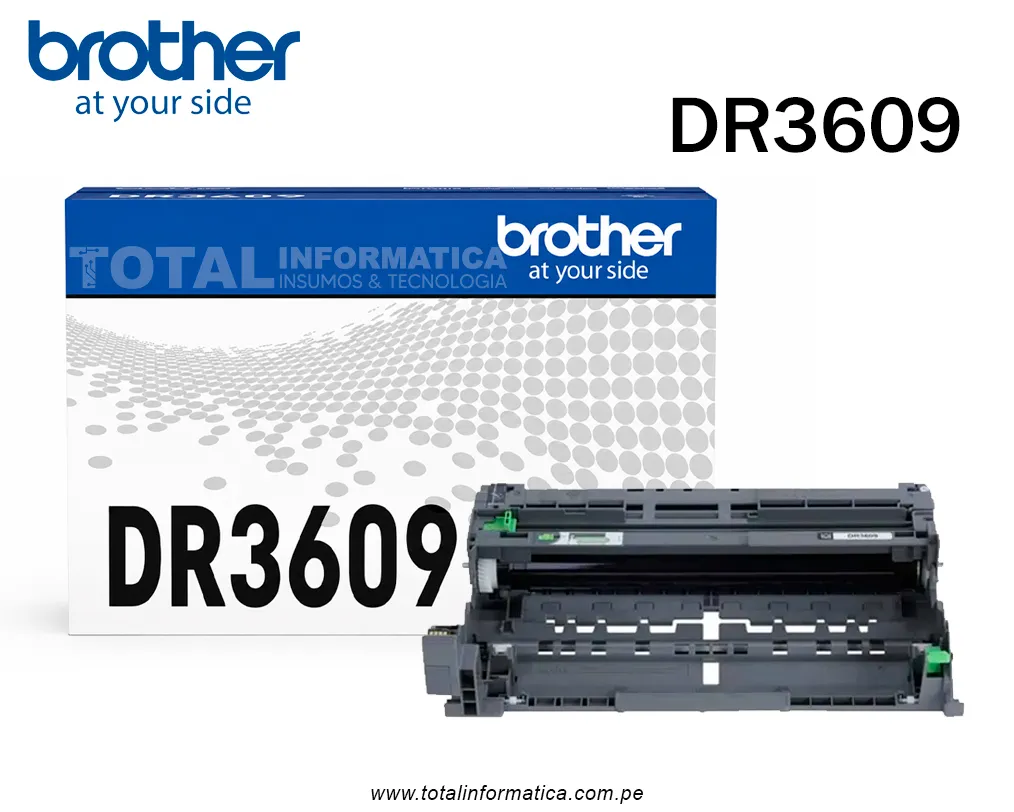 BROTHER DR3609 Drum Tambor Original 75K Pag. - imagen 2