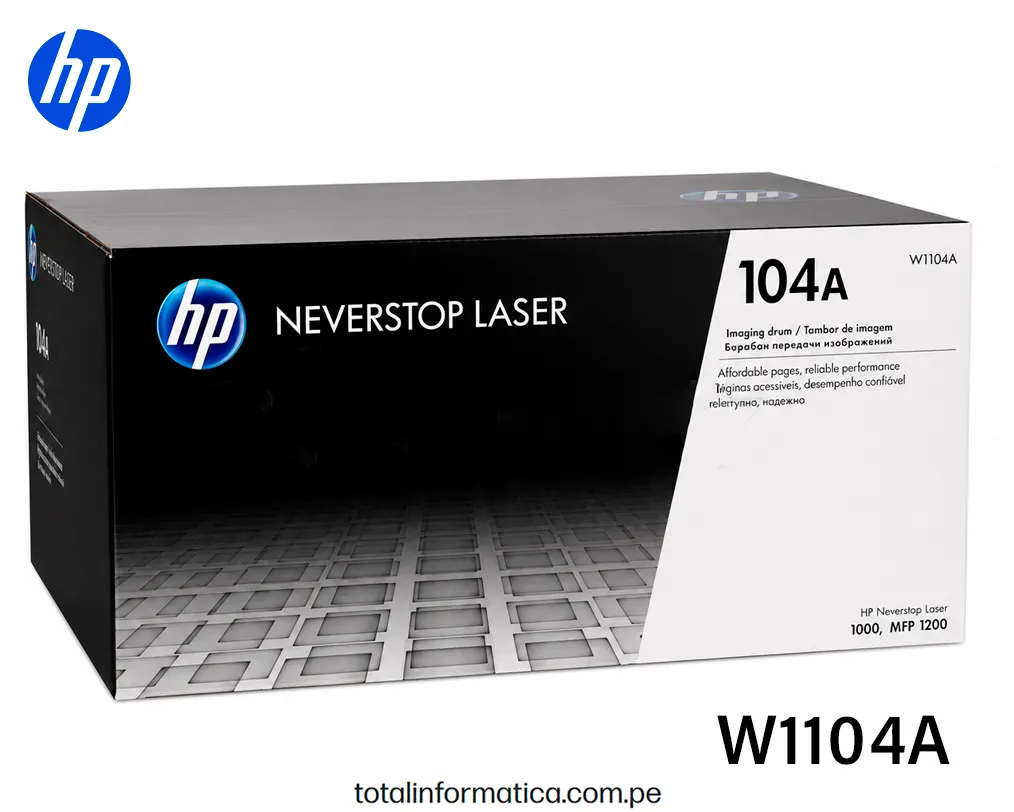 HP 104A W1104A Unidad De Imagen Black ORIGINAL 20000 Pag. - imagen 3