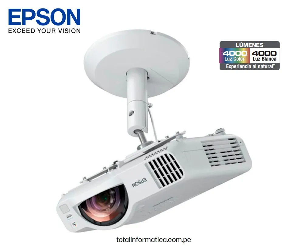 PROYECTOR Láser L210SF 3LCD 1080P Epson PowerLite 4000 Lumenes - imagen 3