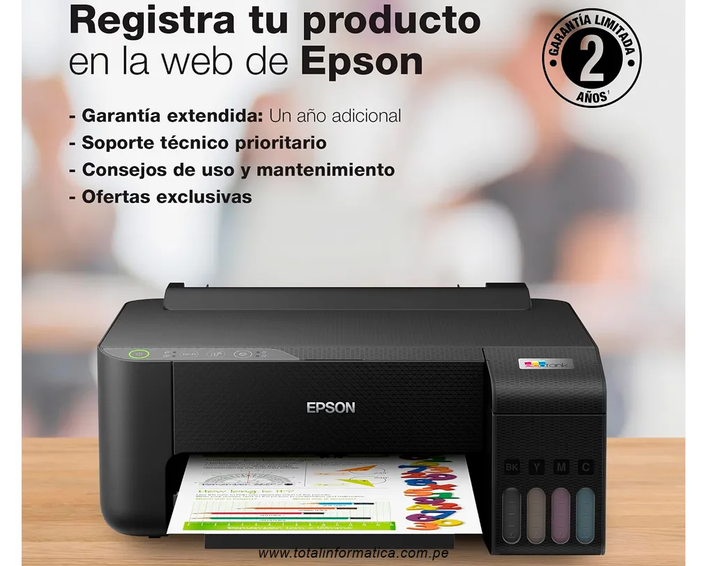 EPSON L1250 Impresora Inalámbrica EcoTank con Wifi - imagen 4