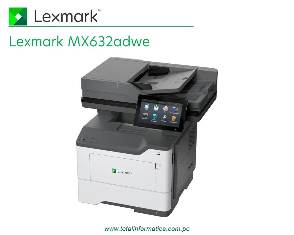 LEXMARK MX632ADWE 38S0902 Multifuncional Láser WiFi B/N - imagen 2