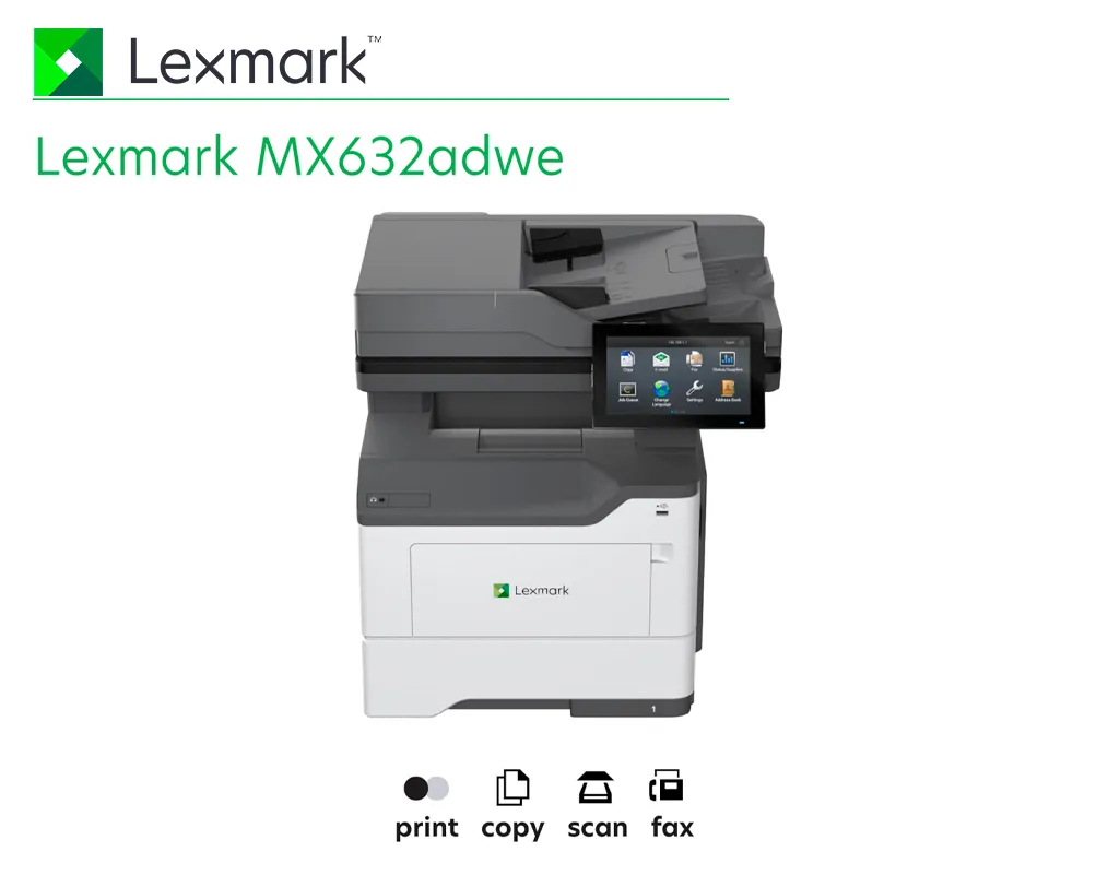 LEXMARK MX632ADWE 38S0902 Multifuncional Láser WiFi B/N - imagen 3