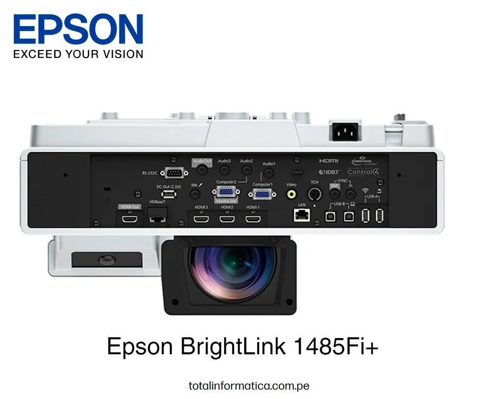 EPSON BrightLink 1485Fi+ 3LCD, PROYECTOR LÁSER de 5000 Lúmenes Ultra Corto. - imagen 3