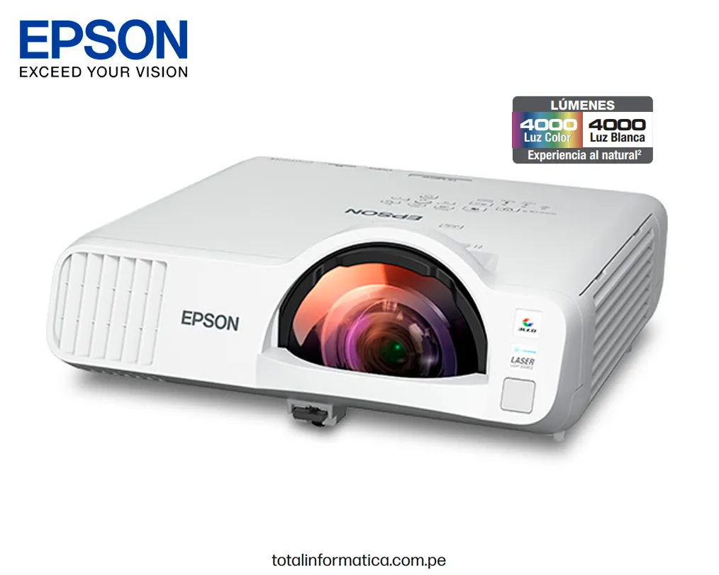 PROYECTOR Láser L210SF 3LCD 1080P Epson PowerLite 4000 Lumenes - imagen 2