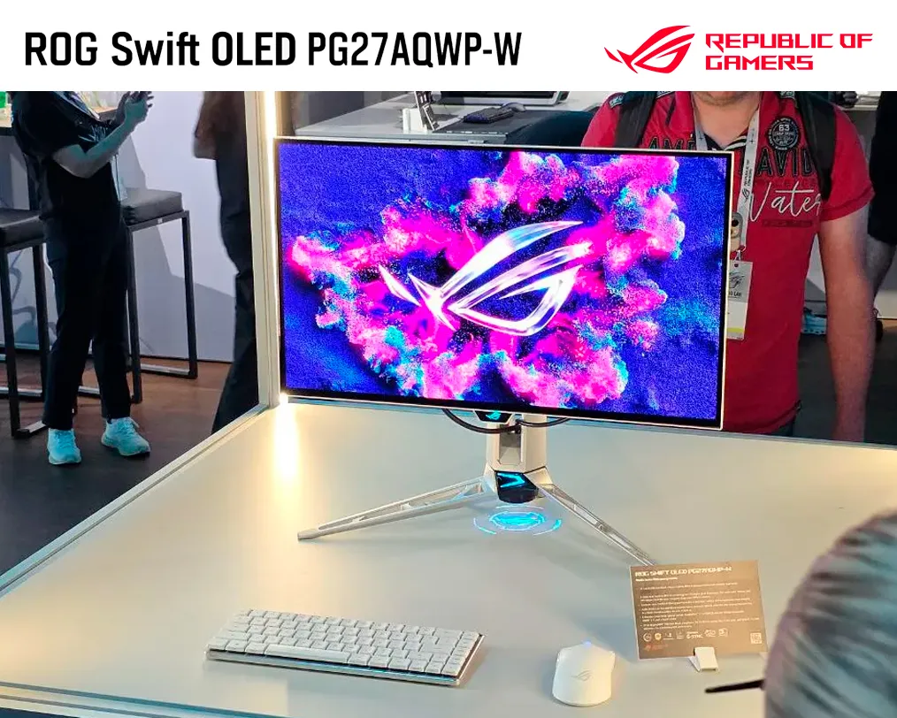 Monitor Asus ROG OLED Gaming PG27AQWP-W 26.5" 0.02MS 540HZ / 720HZ Woled - imagen 5