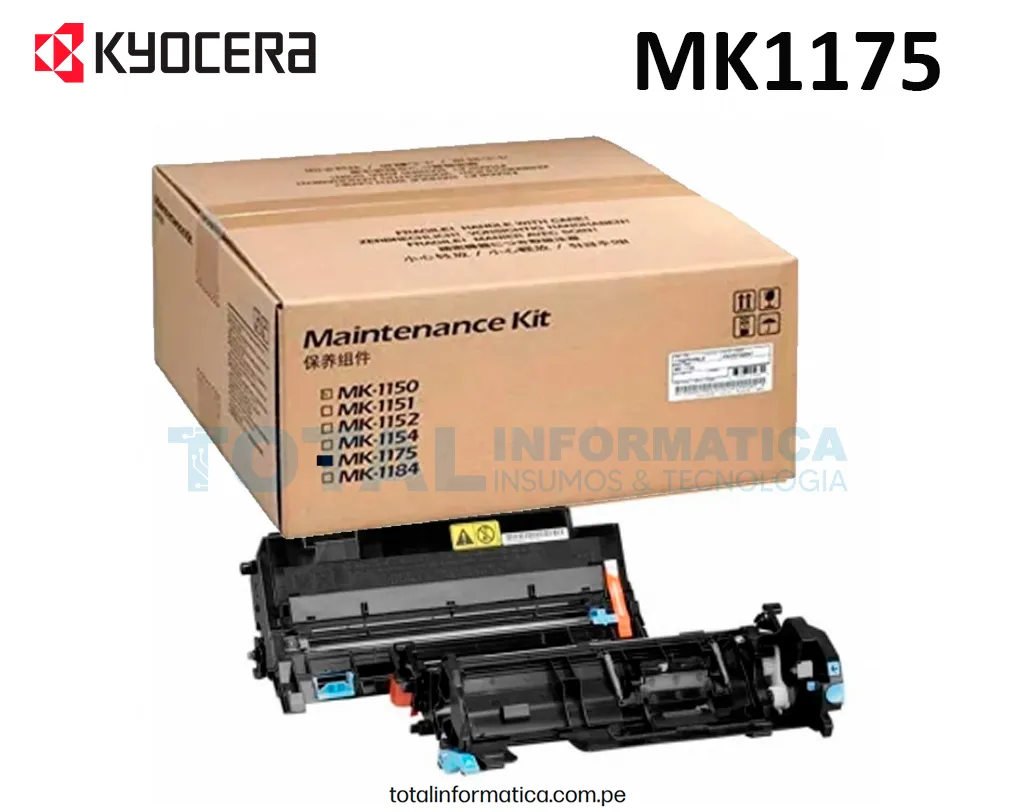 KIT MANTENIMIENTO MK-1175 Original Para Ecosys M2040dn / M2640idw 300,000 Pág. - imagen 3