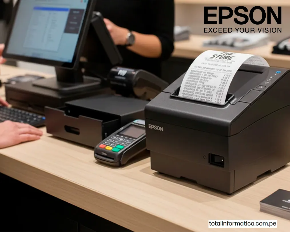 EPSON TM-T88VII Impresora Térmica de Recibos Serial USB/Ethernet - imagen 3