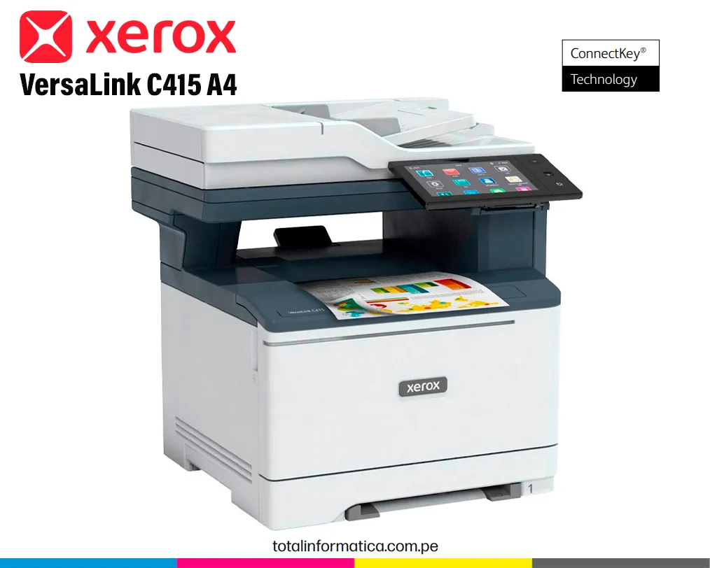  XEROX C415V Multifuncional color laser A4, 40PPM - imagen 2