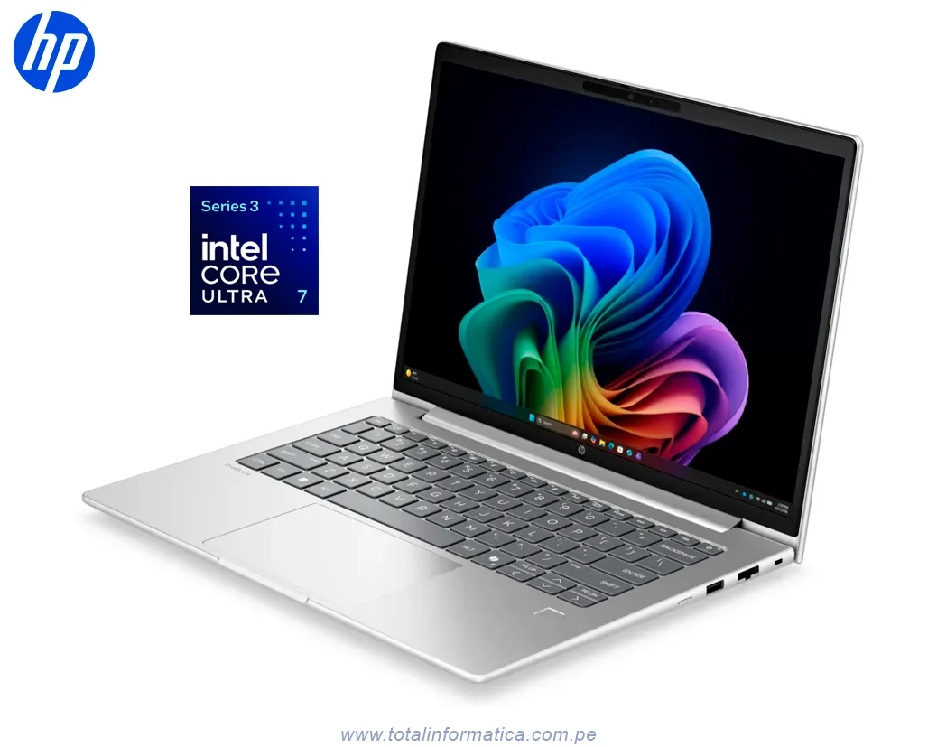 LAPTOP HP ProBook 4 G2i LED 14" D9FJ2AT Core Ultra 7 355, 16GB RAM, 512 GB SSD, Win 11 Pro.  - imagen 2
