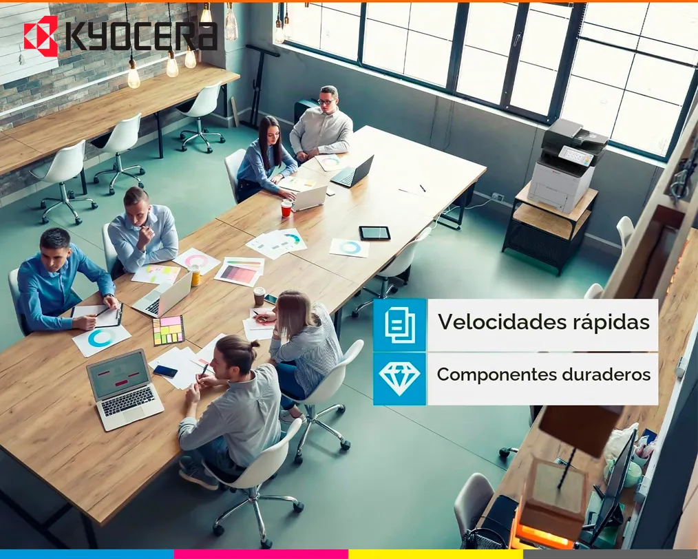 Impresora MFP Láser Color Kyocera ECOSYS MA4000cix A4 42 PPM - imagen 3