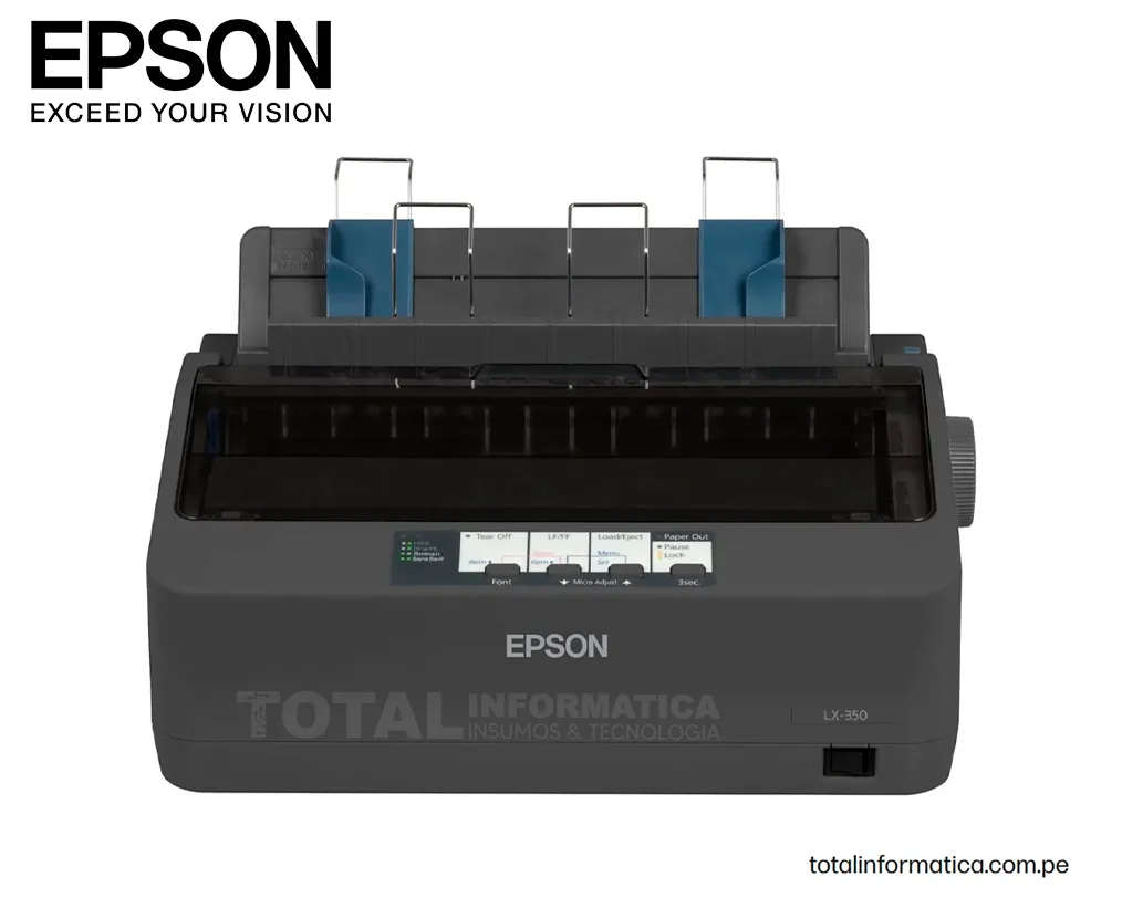 Impresora LX-350 Epson MATRICIAL 9 Pines con USB 2.0 - imagen 2