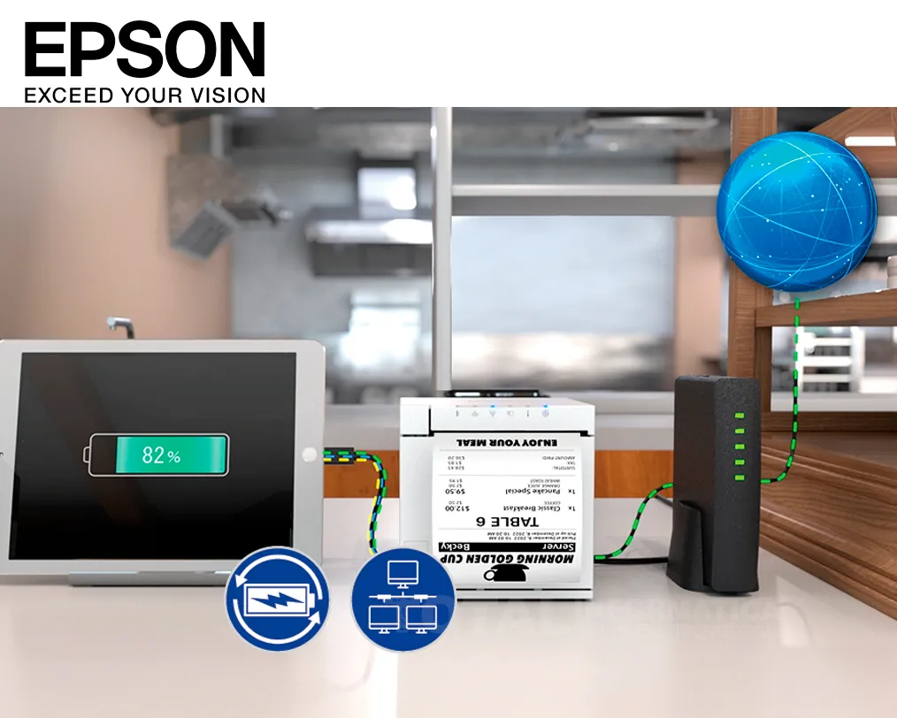 EPSON TM-M30III Impresora TERMICA de Recibos WIFI.BT/USB - imagen 3