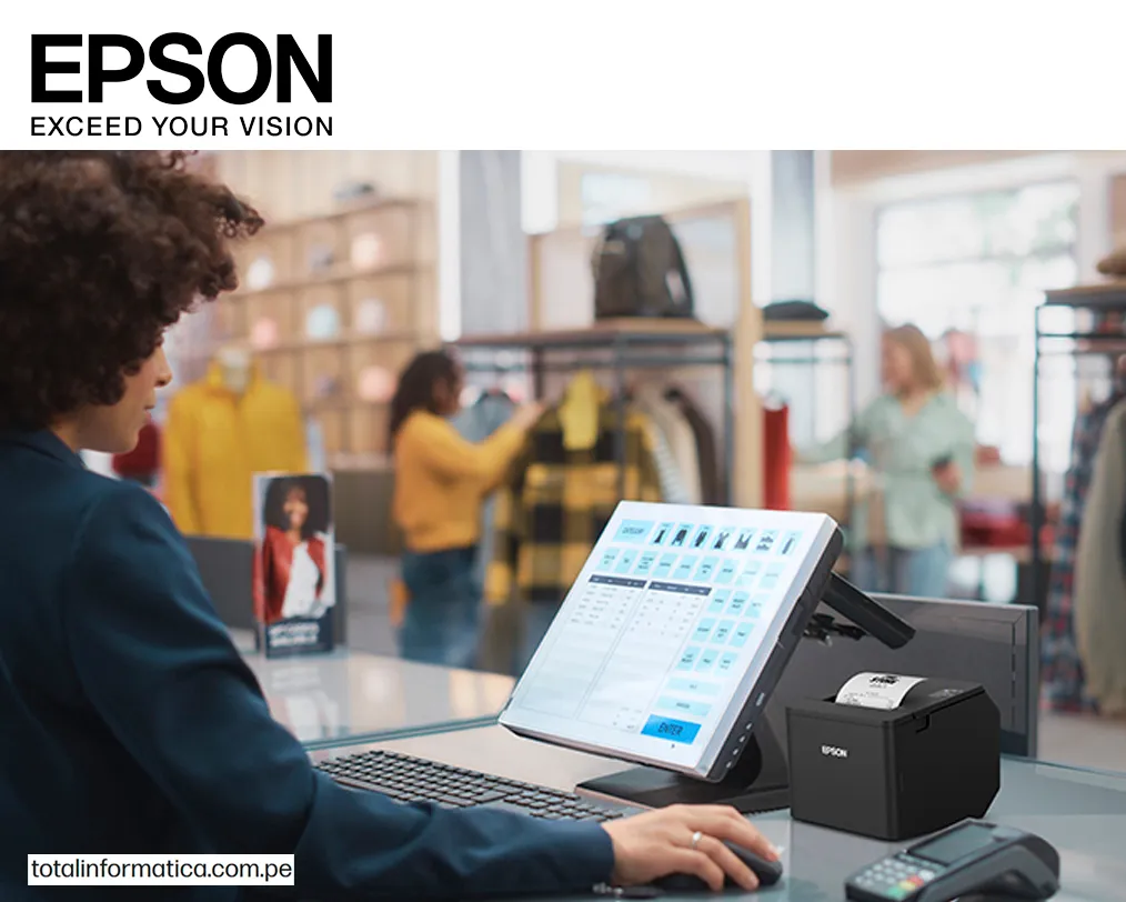 EPSON TM-T20IV-SP Impresora Termica de Recibos USB + Serial y Red Ethernet - imagen 3
