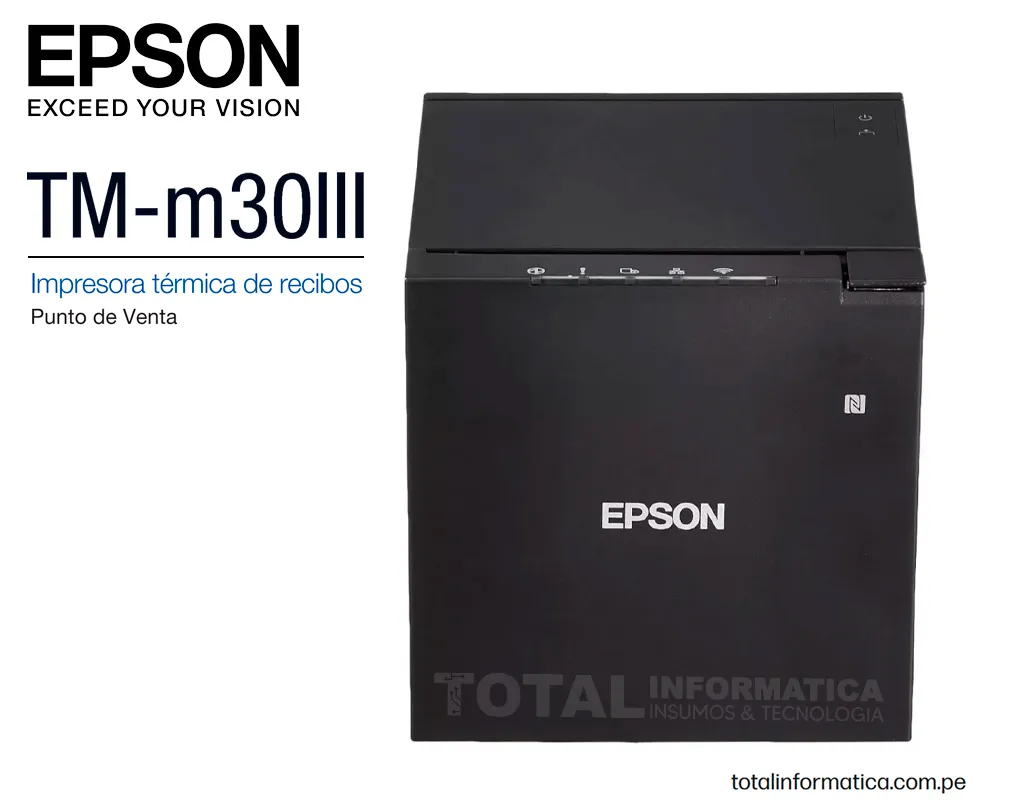 EPSON TM-M30III Impresora TERMICA de Recibos WIFI.BT/USB - imagen 2