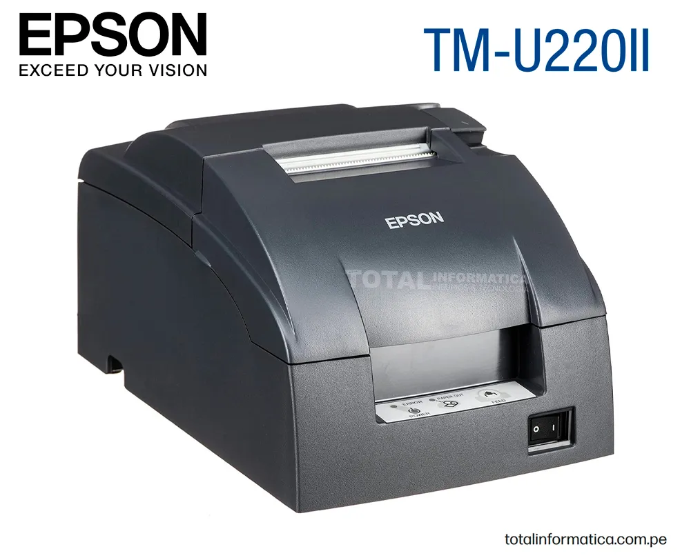 Epson TM-U220IIA-042 Impresora TERMICA 20 KB, 64 Db, ESC/POS, USB - imagen 3