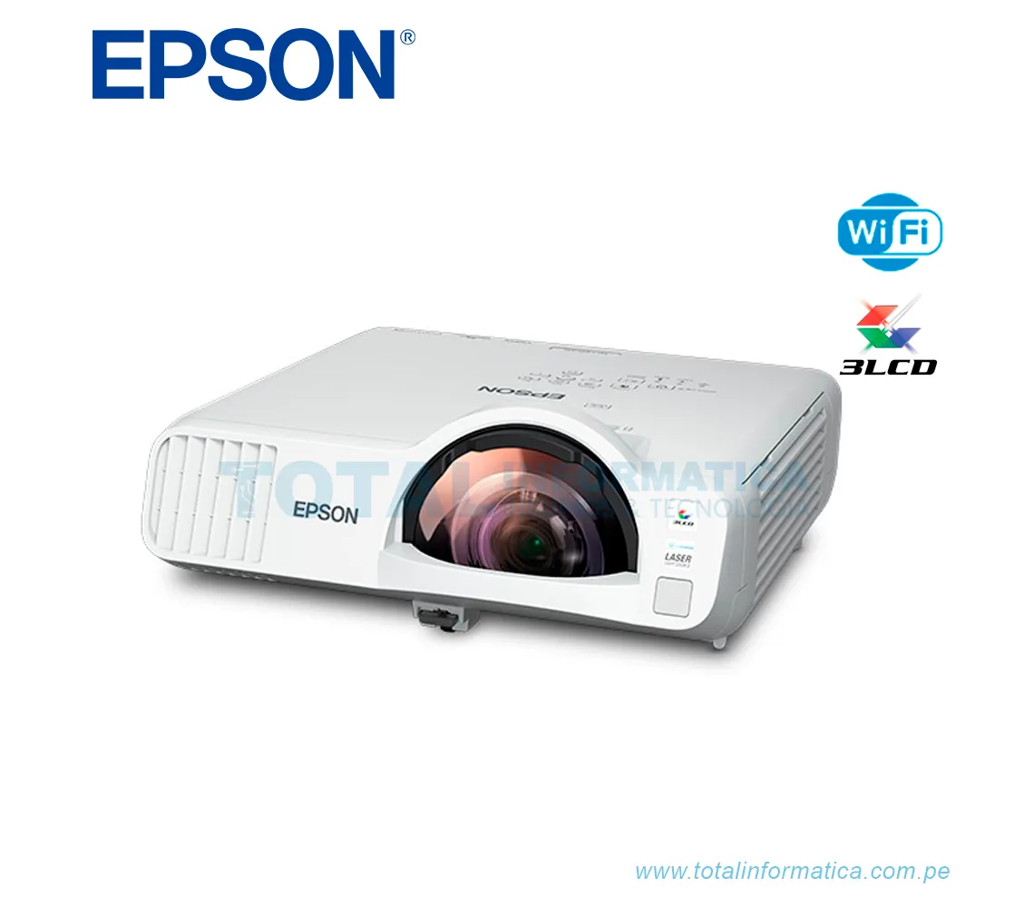 PROYECTOR EPSON LÁSER POWERLITE L200SW WXGA, 3800 LUMENES - imagen 2