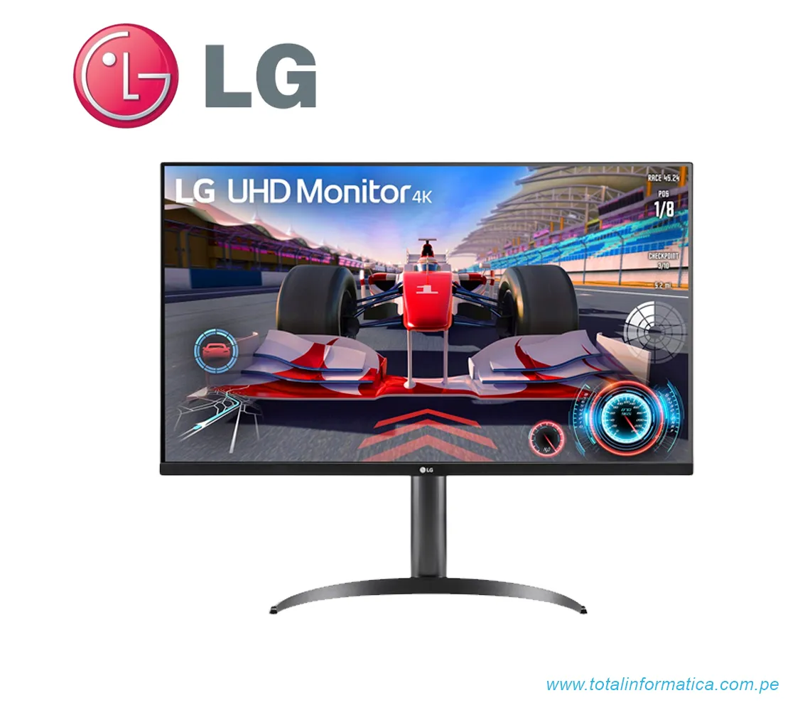 MONITOR LG 32UR550-B, 80 CM (31.5"), 3840 x 2160 PIXELES, 4K ULTRA HD, NEGRO - imagen 1