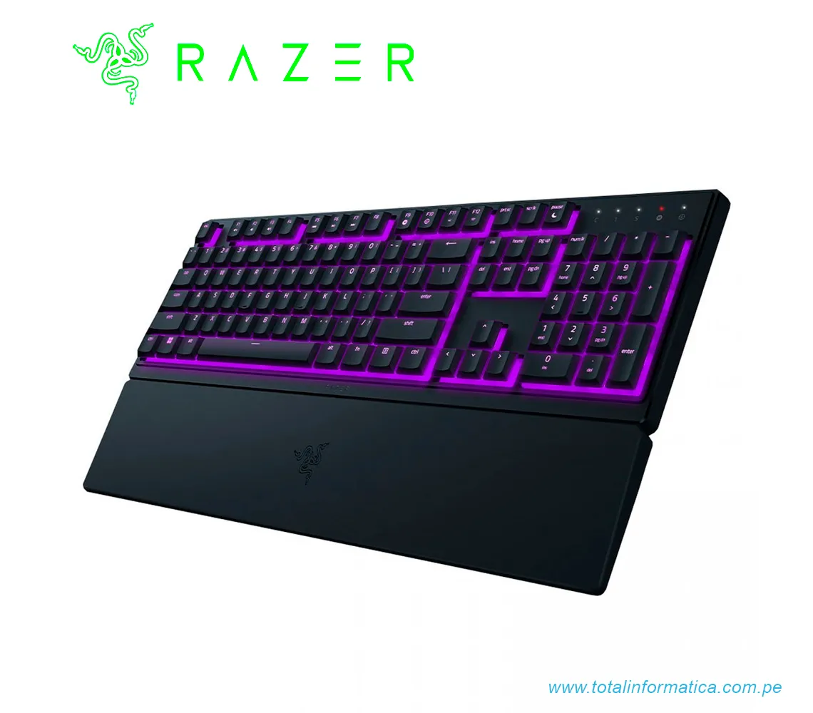 TECLADO RAZER ORNATA V3 X, MEMBRANA, CHROMA RGB, NEGRO(RZ03-04471100-R311) - imagen 2