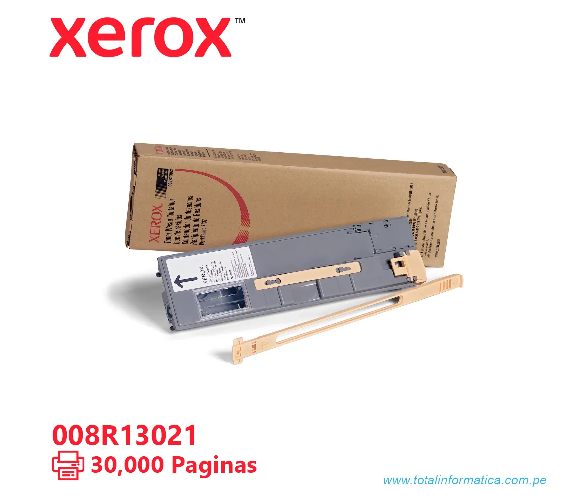WASTER RESIDUAL XEROX ( 008R13021 ) WORKCENTRE 7132, 7242, 30K PAG - imagen 1
