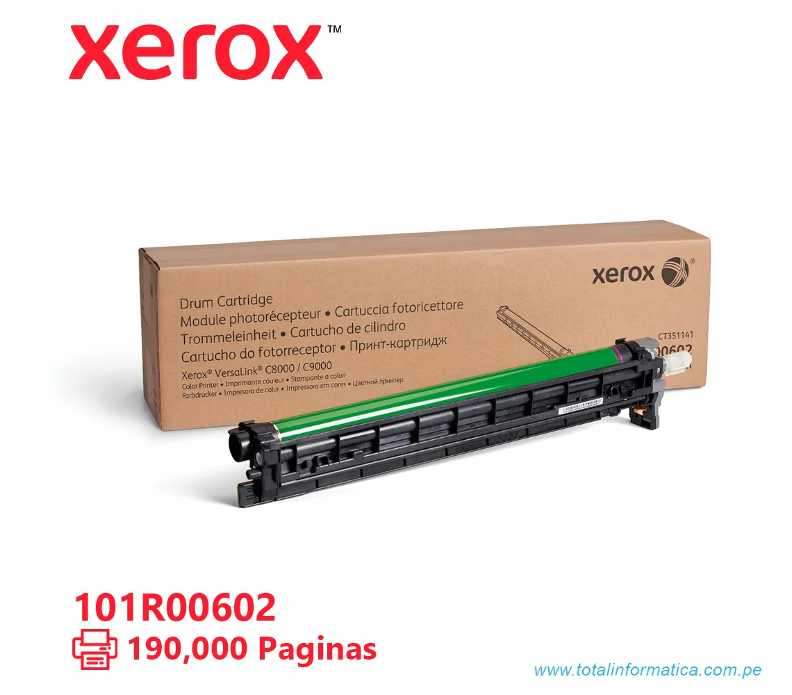 TAMBOR XEROX ( 101R00602 ) VERSALINK C8000, C9000, 190K PÁG - imagen 1