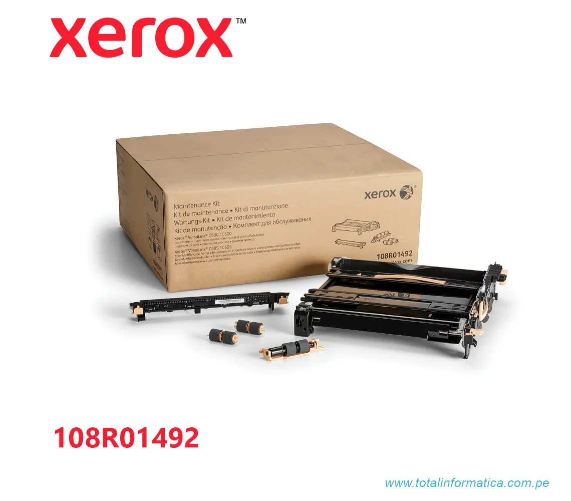 KIT MANT XEROX ( 108R01492 ) C500, C505, C600, C605 - imagen 1