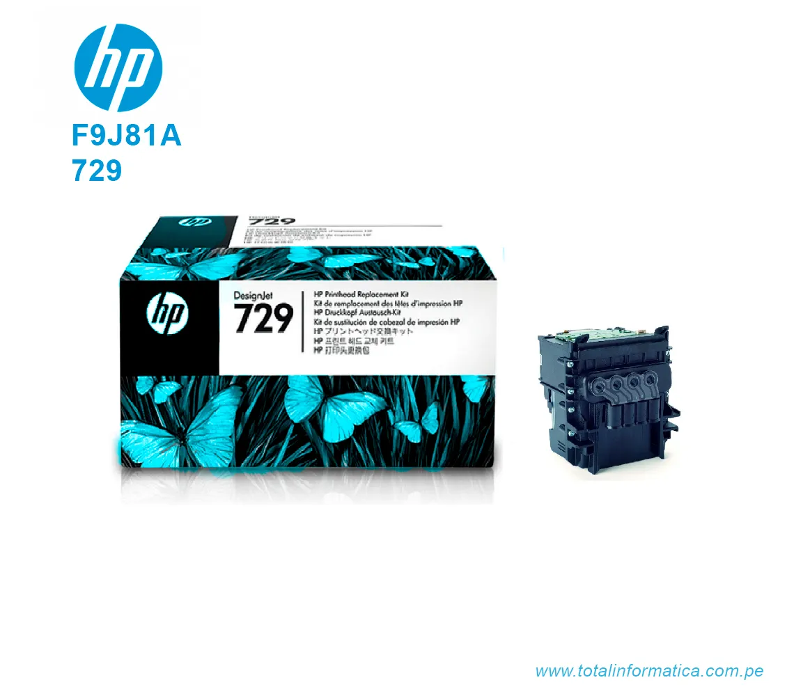 CABEZAL HP F9J81A (729) REPLACEMENT KIT - imagen 2