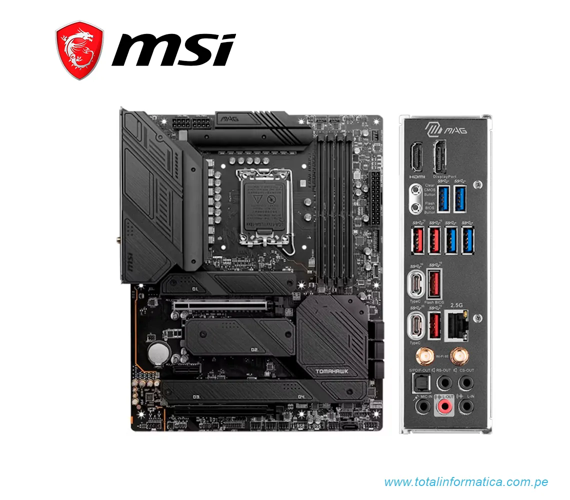 MSI MAG Z790 TOMAHAWK WIFI DDR4 placa base Intel Z790 LGA 1700 ATX - imagen 2