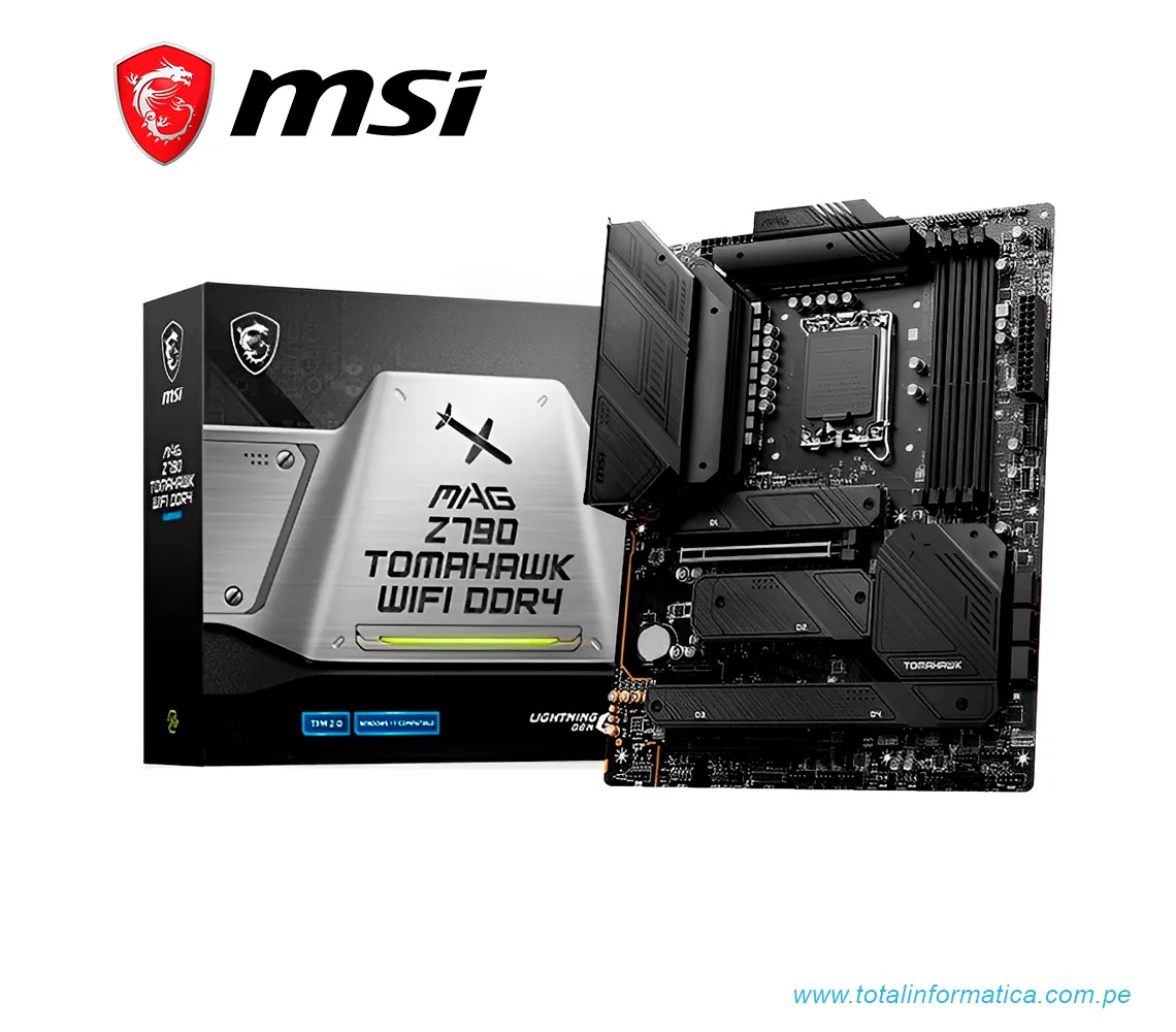 MSI MAG Z790 TOMAHAWK WIFI DDR4 placa base Intel Z790 LGA 1700 ATX - imagen 1