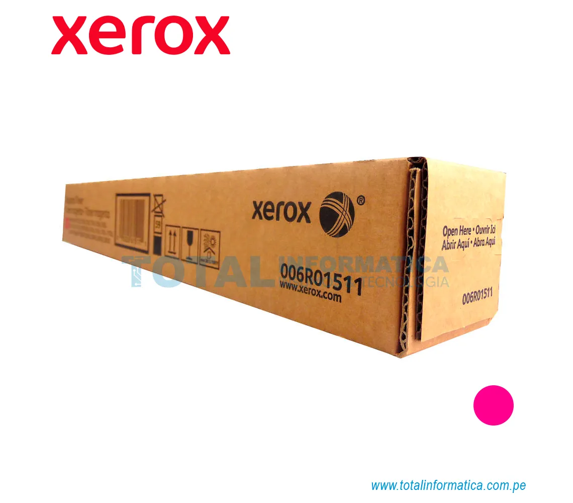 TONER XEROX ( 006R01511 ) WORKCENTRE 7525, 7556, MAGENTA, 15K PAG - imagen 2
