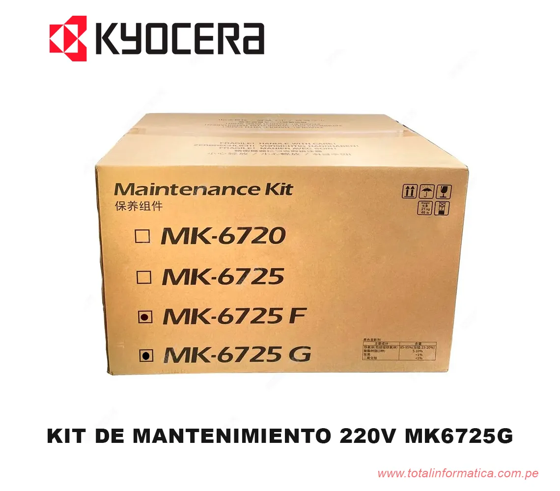 KIT MANTENIMIENTO KYOCERA MK-6725G, TASKALFA, 1702NJ8NL2 - imagen 1