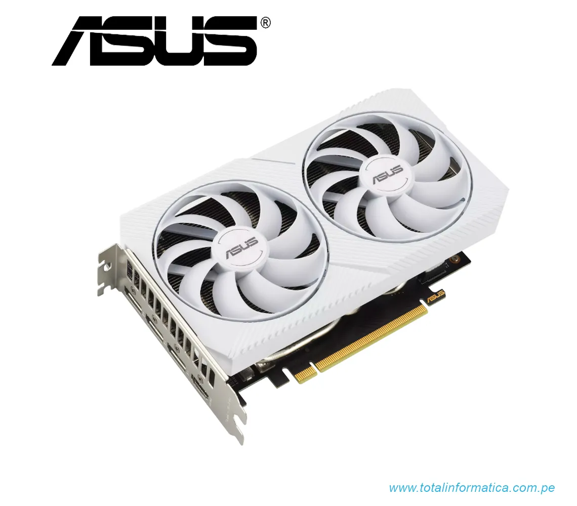 TARJETA GRAFICA ASUS RTX 3060 OC EDITION, 12GB GDDR6, GEFORCE RTX(DUAL-RTX3060-O12G-V2-WHITE) - imagen 2