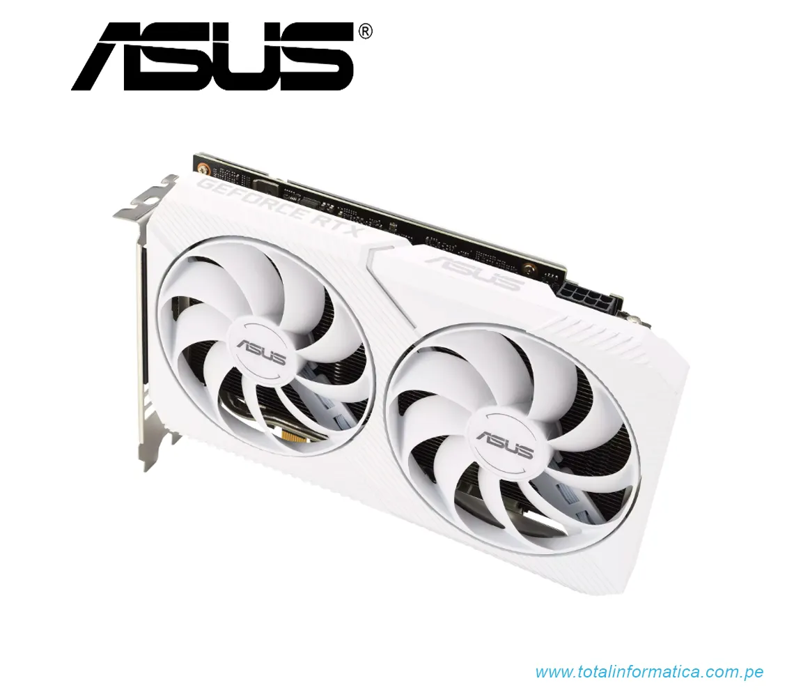 TARJETA GRAFICA ASUS RTX 3060 OC EDITION, 12GB GDDR6, GEFORCE RTX(DUAL-RTX3060-O12G-V2-WHITE) - imagen 4