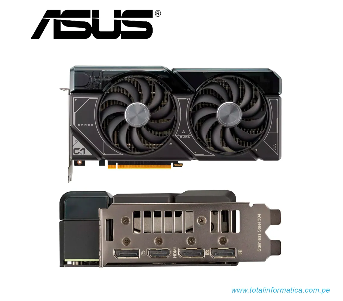 TARJETA GRAFICA ASUS DUAL RTX 4070, 12GB GDRR6X, PCI-E 4.0, GEFORCE RTX(DUAL-RTX4070-12G) - imagen 3
