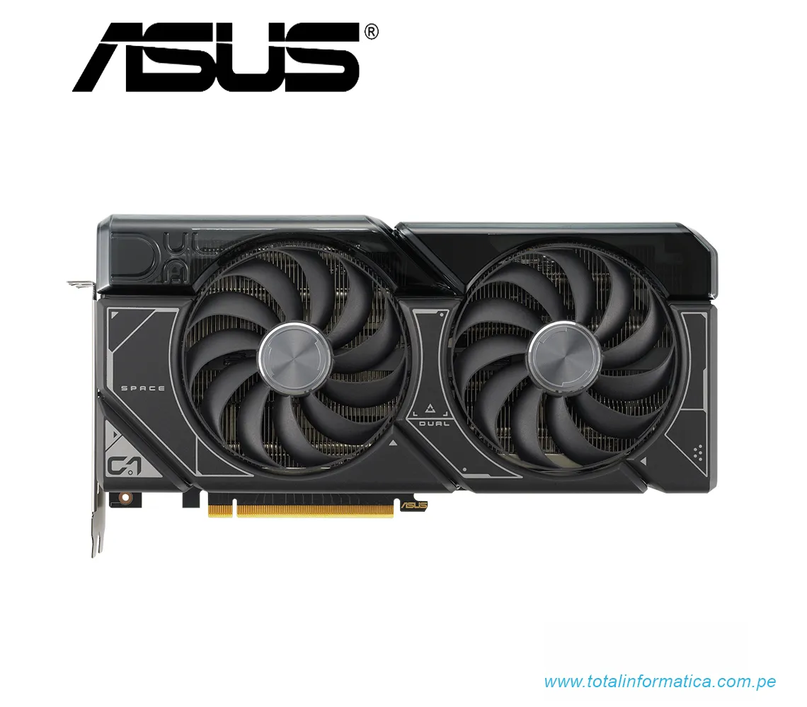 TARJETA GRAFICA ASUS DUAL RTX 4070, 12GB GDRR6X, PCI-E 4.0, GEFORCE RTX(DUAL-RTX4070-12G) - imagen 1