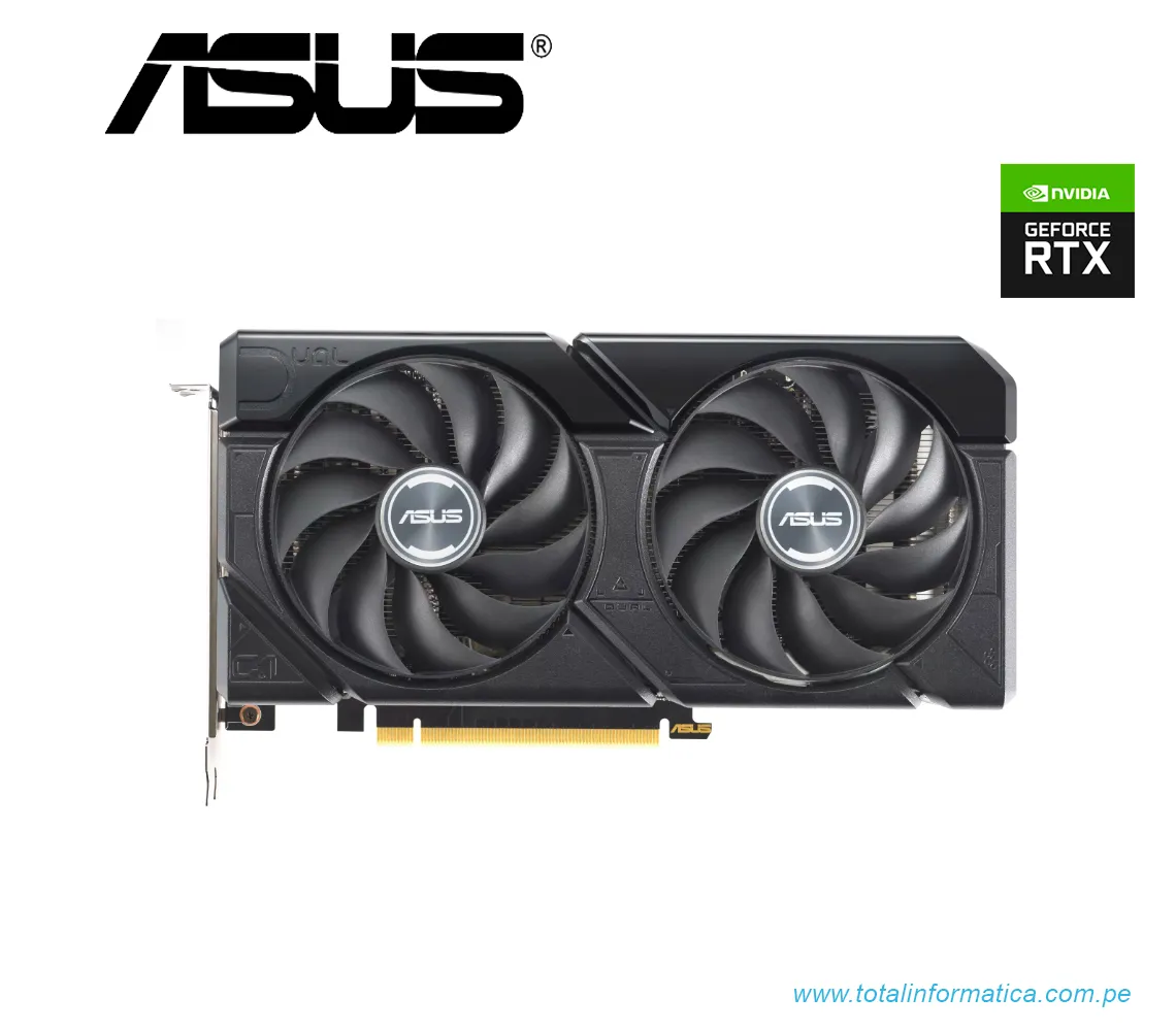 TARJETA GRAFICA ASUS DUAL RTX 4070 SUPER EVO OC EDITION, 12GB GDDR6X, PCI EXPRESS 4.0, GEFORCE RTX(DUAL-RTX4070S-O12G-EVO) - imagen 1