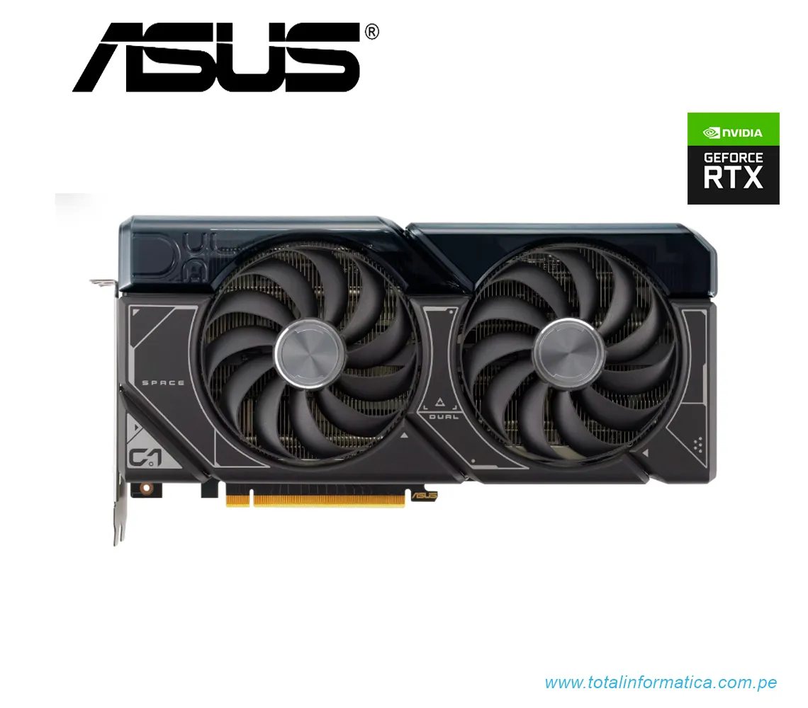 TARJETA GRAFICA ASUS DUAL RTX 4070 SUPER OC EDITION, 12GB GDDR6X, PCI EXPRESS 4.0, GEFORCE RTX(DUAL-RTX4070S-O12G) - imagen 1