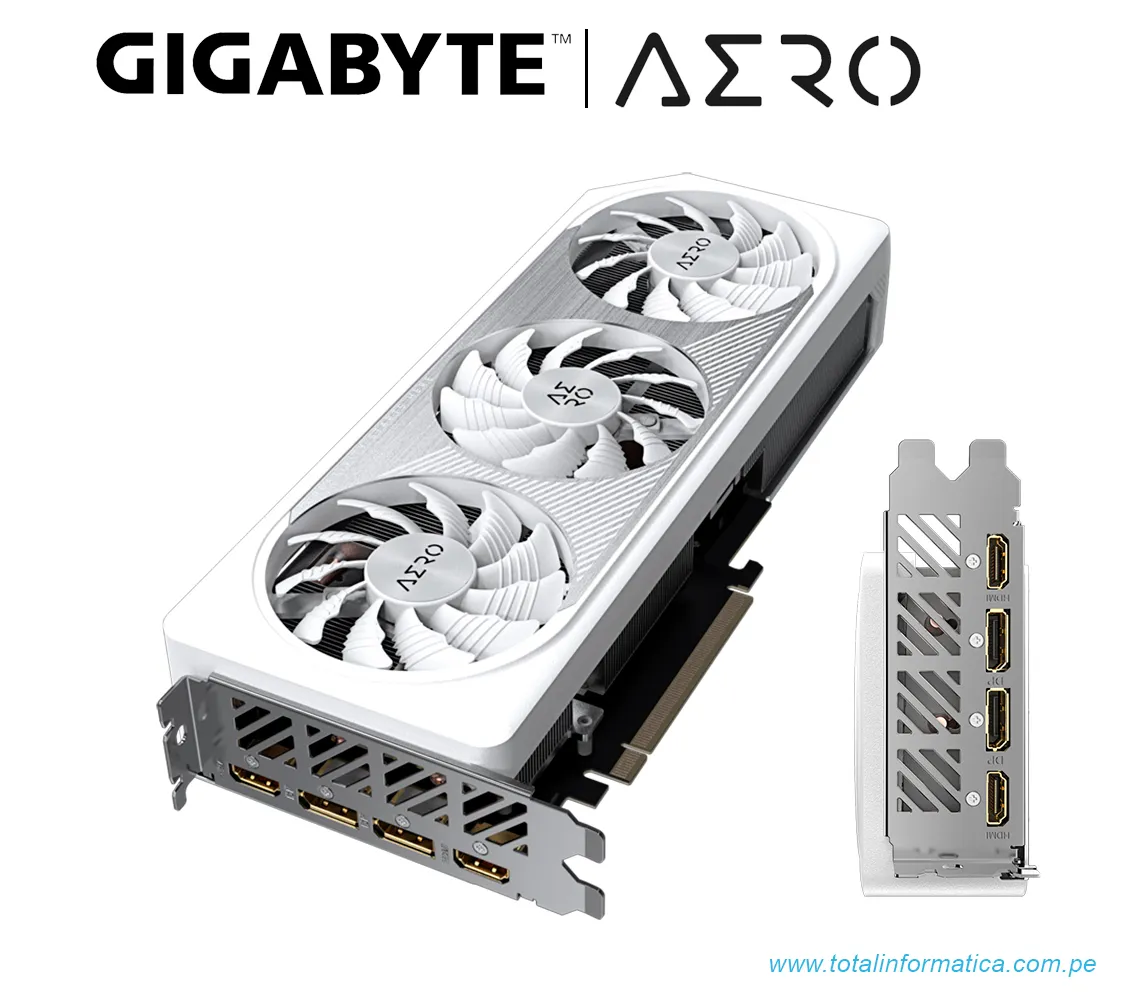 TARJETA GRAFICA GIGABYTE RTX 4060 TI AERO OC 16G, 16GB GDDR6, PCI-E 4.0(GV-N406TAERO OC-16GD) - imagen 2