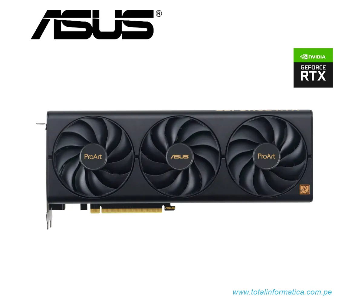 TARJETA GRAFICA ASIS PROART RTX 4070 SUPER OC EDITION, 12GB GDDR6X, PCIE 4.0, GEFORCE RTX(PROART-RTX4070S-O12G) - imagen 1