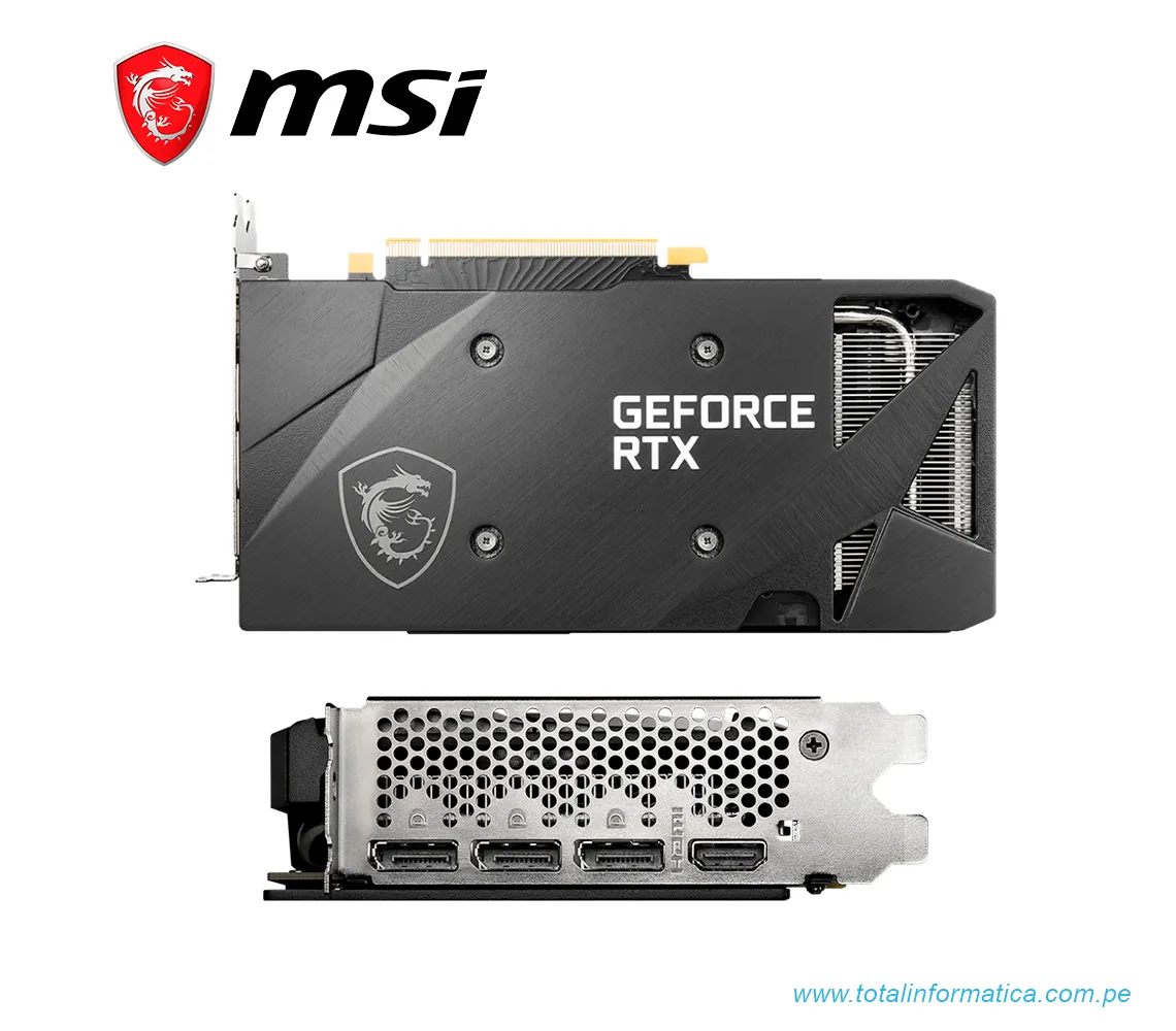TARJETA GRAFICA MSI RTX 3060 VENTUS 2X, 12GB GDDR6, GEFORCE RTX(RTX 3060 VENTUS 2X 12G OC) - imagen 3