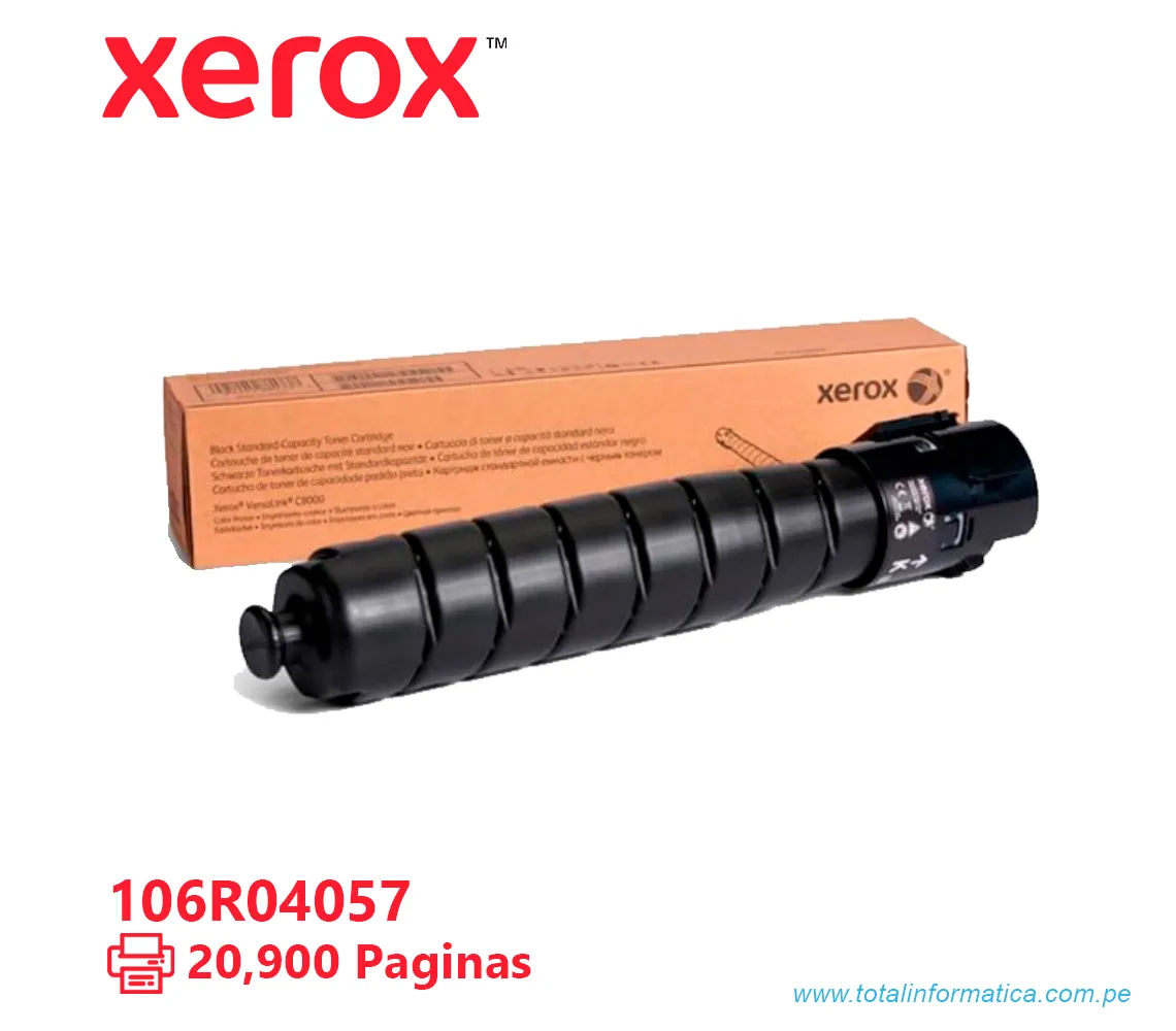 TONER XEROX ( 106R04057 ) VERSALINK C8000 BLACK, 20,900 PÁG - imagen 1