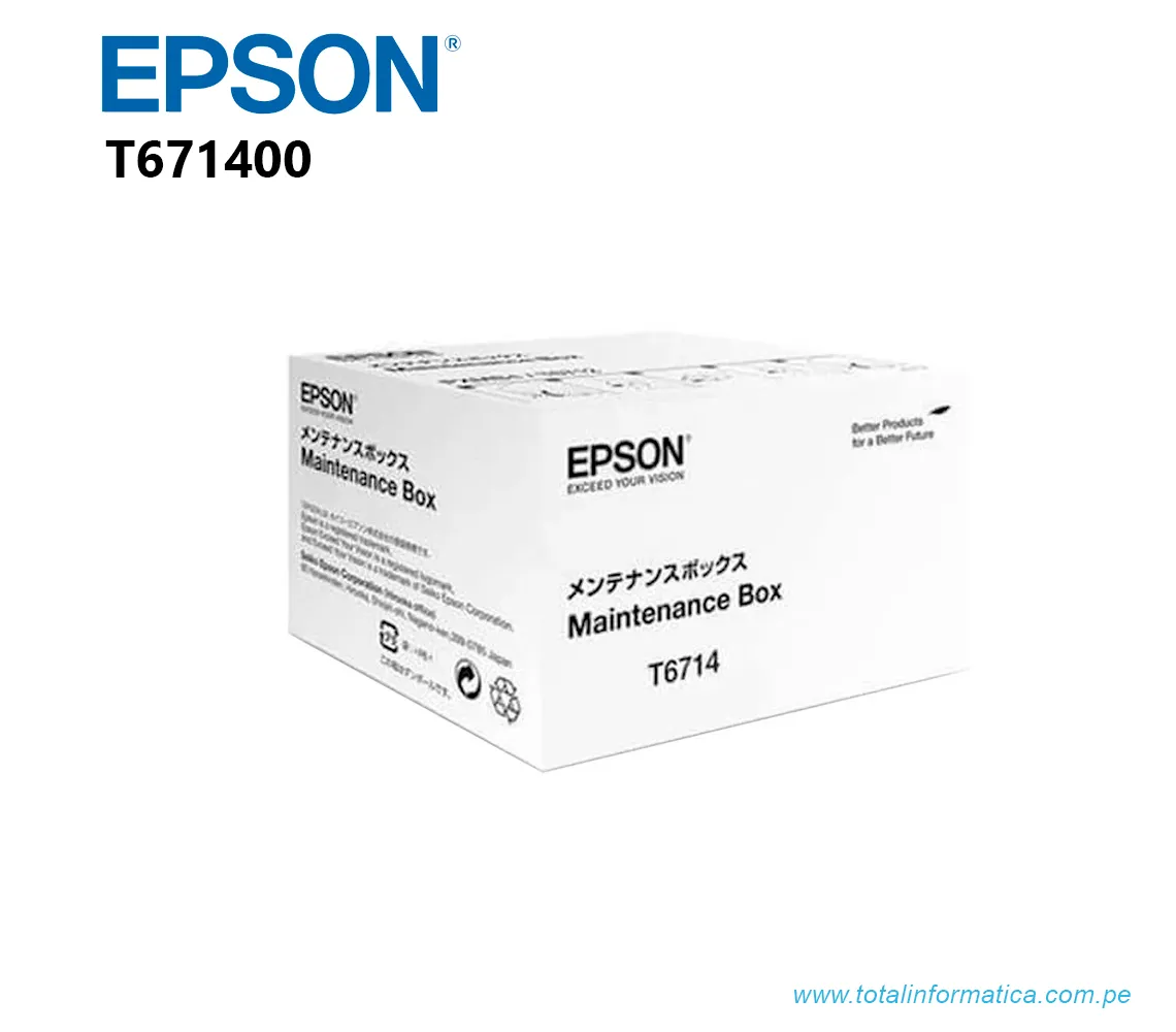 CAJA DE MANTENIMIENTO EPSON T671400: WORKFORCE PRO - imagen 1