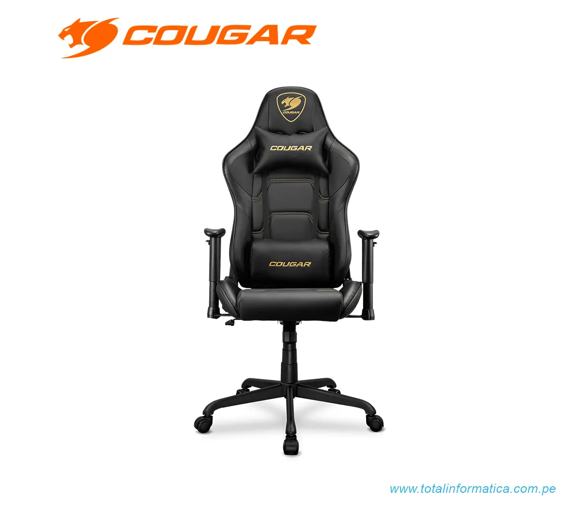 SILLÓN GAMER COUGAR ARMOR ELITE CGR-ELI-GLB - CUERO PVC, ACERO - ROYAL (3MELIGLB.0001) - imagen 1