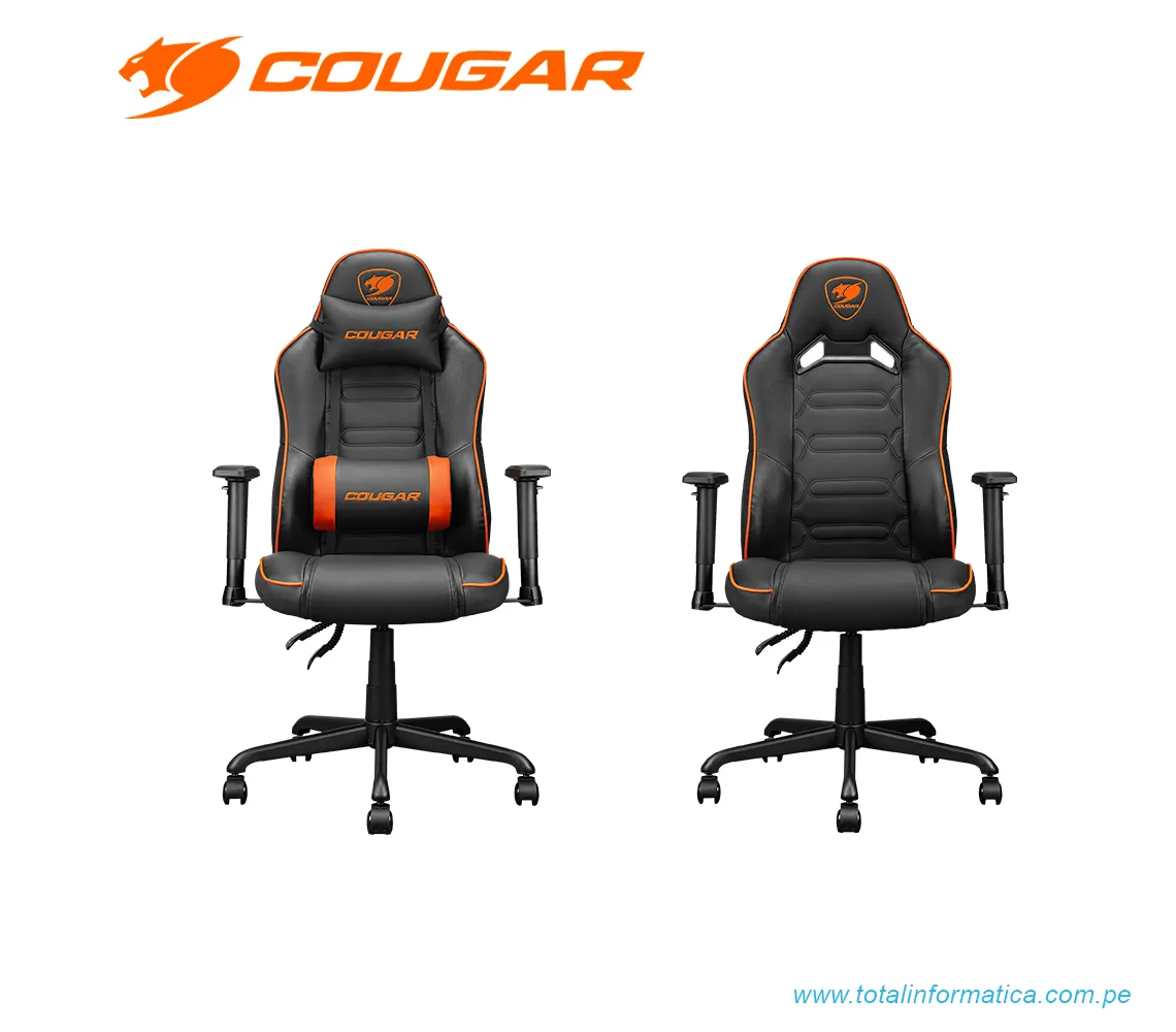 SILLÓN GAMER COUGAR FUSION S CGR-FUSSL: COMODIDAD Y DURABILIDAD METÁLICA(3MFSLORB.0001) - imagen 3
