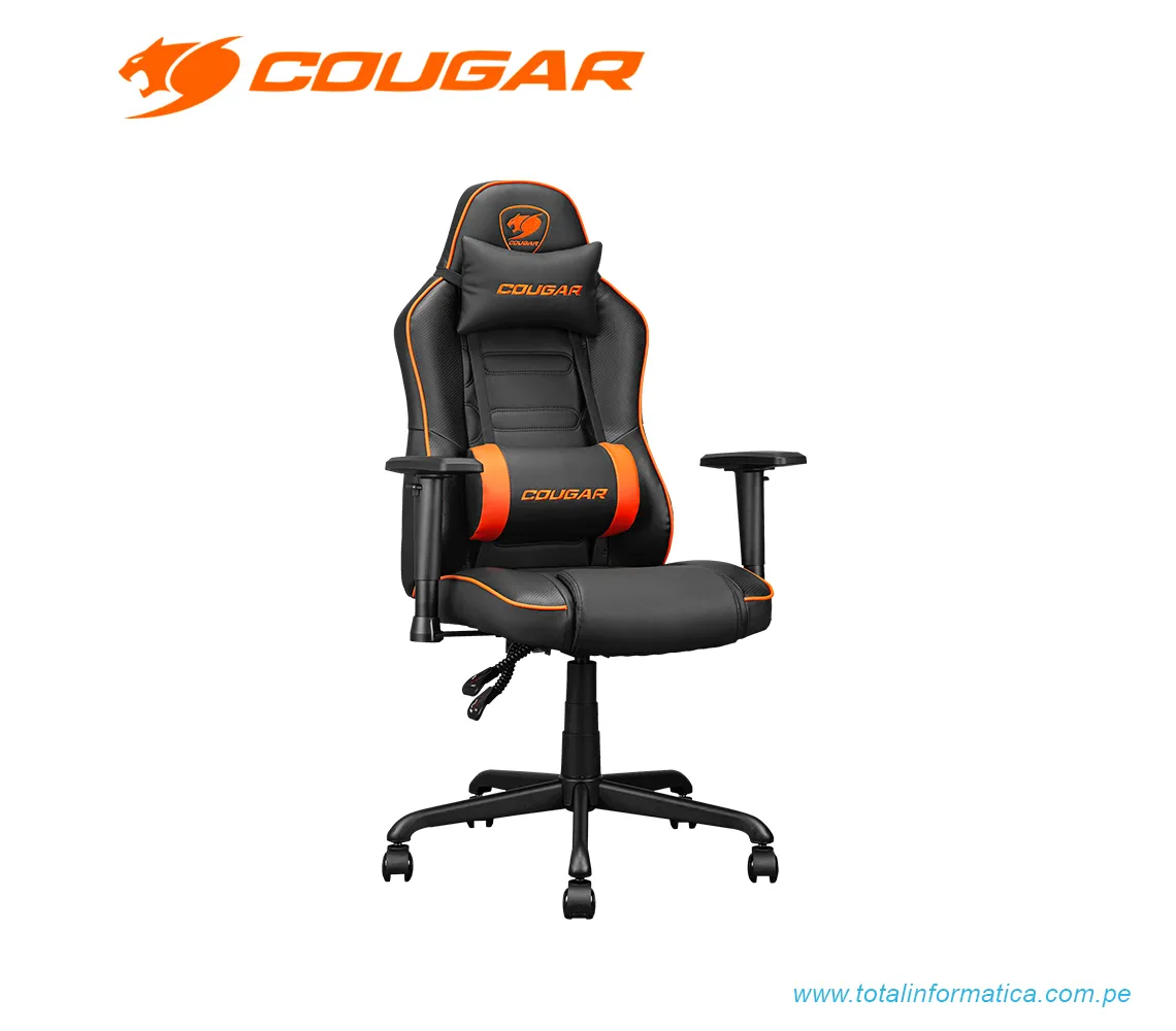 SILLÓN GAMER COUGAR FUSION S CGR-FUSSL: COMODIDAD Y DURABILIDAD METÁLICA(3MFSLORB.0001) - imagen 1