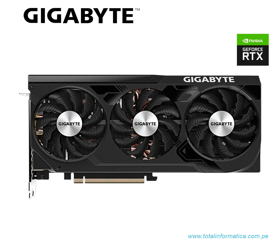 TARJETA GRAFICA GIGABYTE RTX 4070 TI SUPER WINDFORCE OC 16G, 16GB GDDR6X, PCI-E 4.0(GV-N407TSWF3OC-16GD) - imagen 1