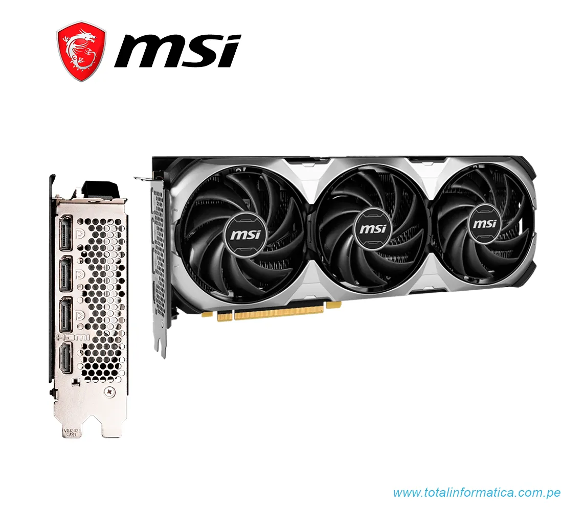 TARJETA GRAFICA MSI RTX 4060 TI VENTUS 3X 16G OC, 16GB GDRR6, PCI-E 4.0(RTX 4060 TI VENTUS 3X 16G OC) - imagen 2