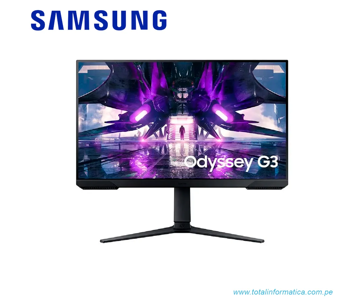 MONITOR GAMING LCD SAMSUNG ODYSSEY G3 (S27AG320NL) 27" CLASS FULL HD - 16:9 - 68.6CM (27") VIEWABLE - IPS - 1920 X 1080 - 250CD/M² - 1MS - 165HZ - HDMI - DISPLAYPORT - imagen 1