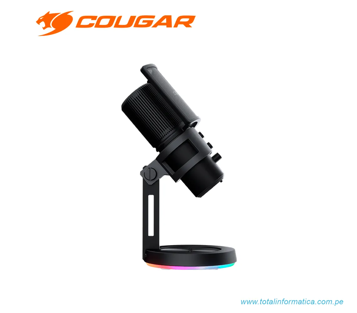 MICRÓFONO COUGAR SCREAMER-X: USB - CABLE 3M - RGB (3H500MK3B.0001) - imagen 4