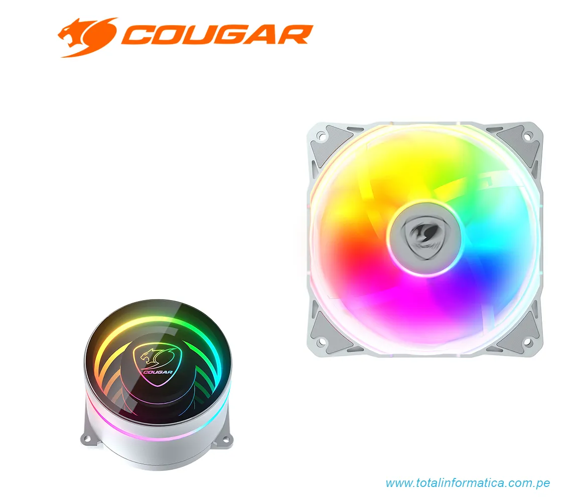 COUGAR ENFRIAMIENTO LÍQUIDO POSEIDON ELITE: 240MM, ARGB, AM5/LGA1700, BLANCO (3MPSD240.0002) - imagen 3