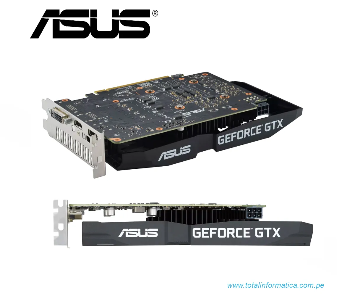TARJETA GRAFICA ASUS DUAL GTX 1650 P EVO, 4GB GDDR6, PCI-E 3.0 - imagen 4